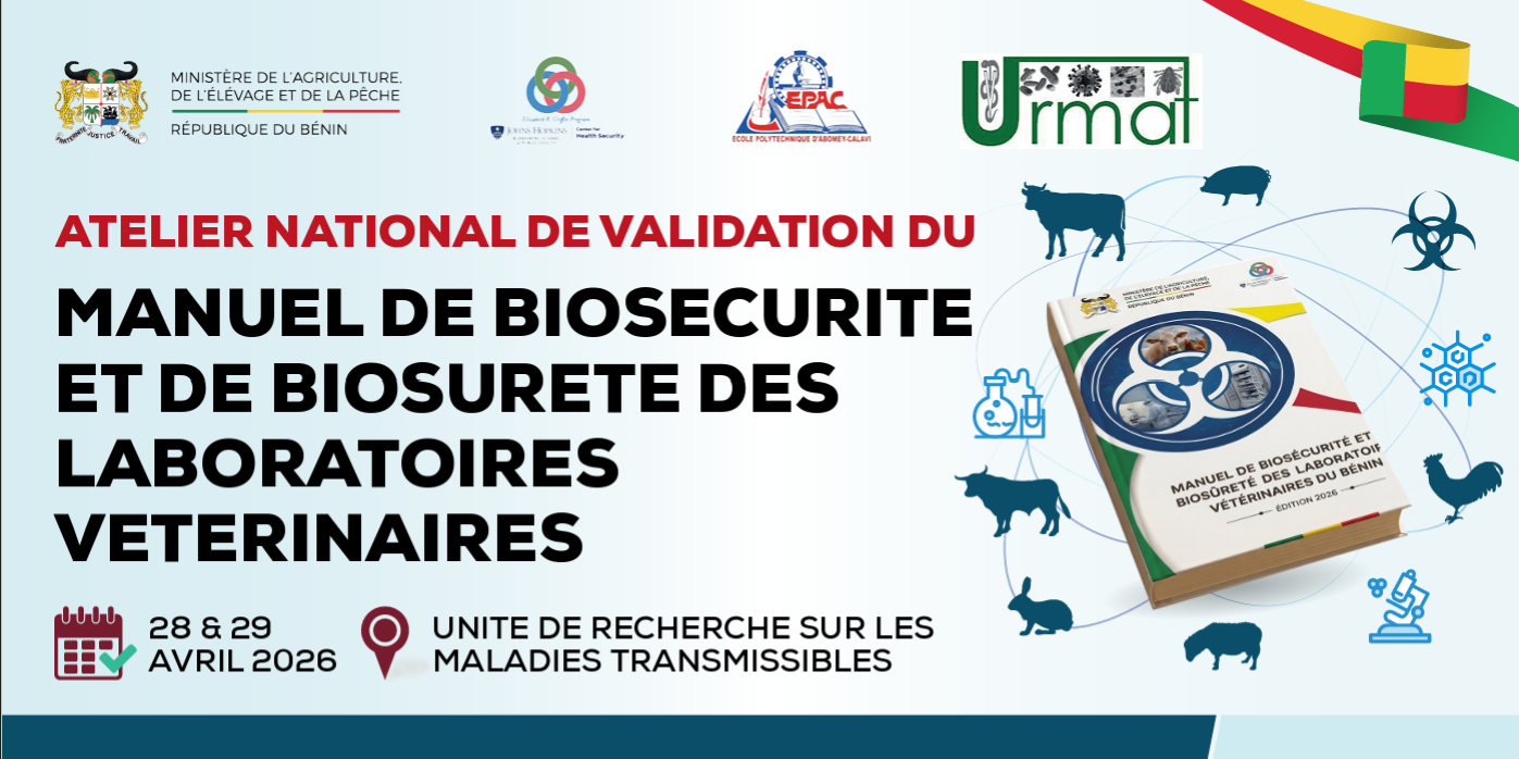 Atelier de validation du manuel de biosécurité et de biosureté des laboratoires